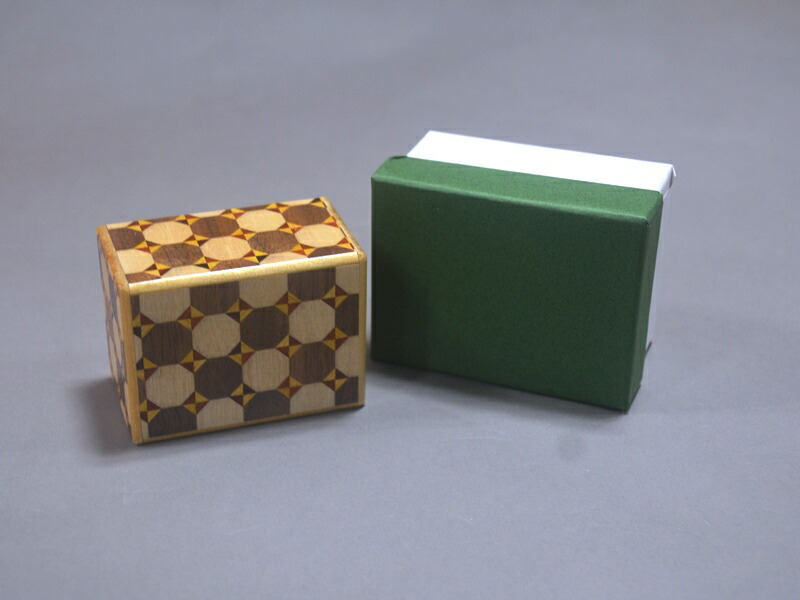楽天市場】秘密箱 箱根 寄木細工 ひみつ箱 4寸 21回 小寄木 箱なし
