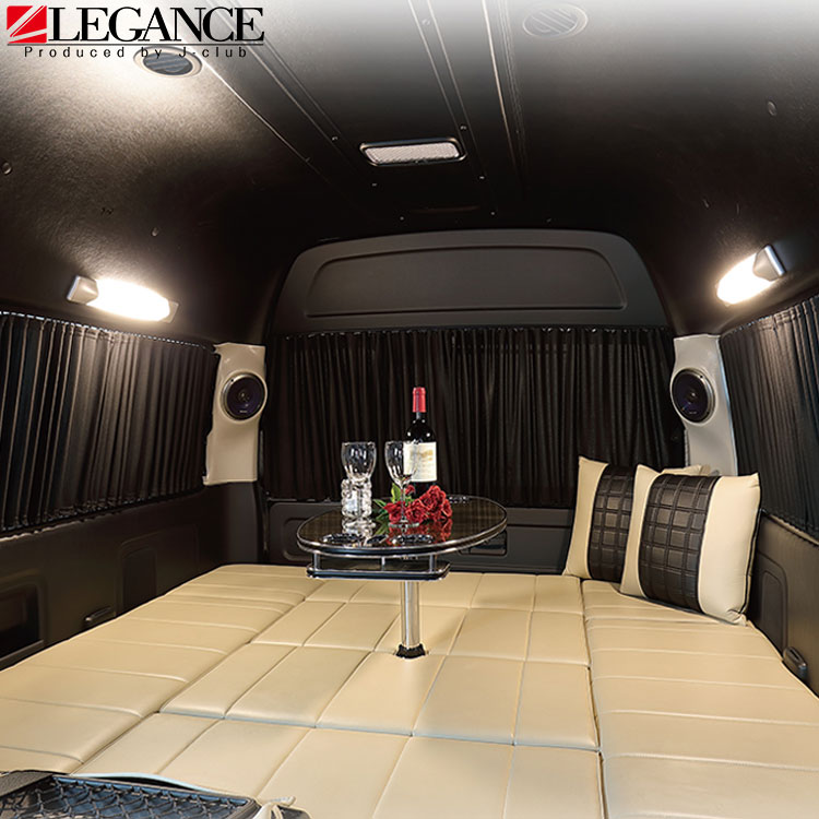 レガンス LEGANCE ビレットペダル 200系 ハイエースマットブラック