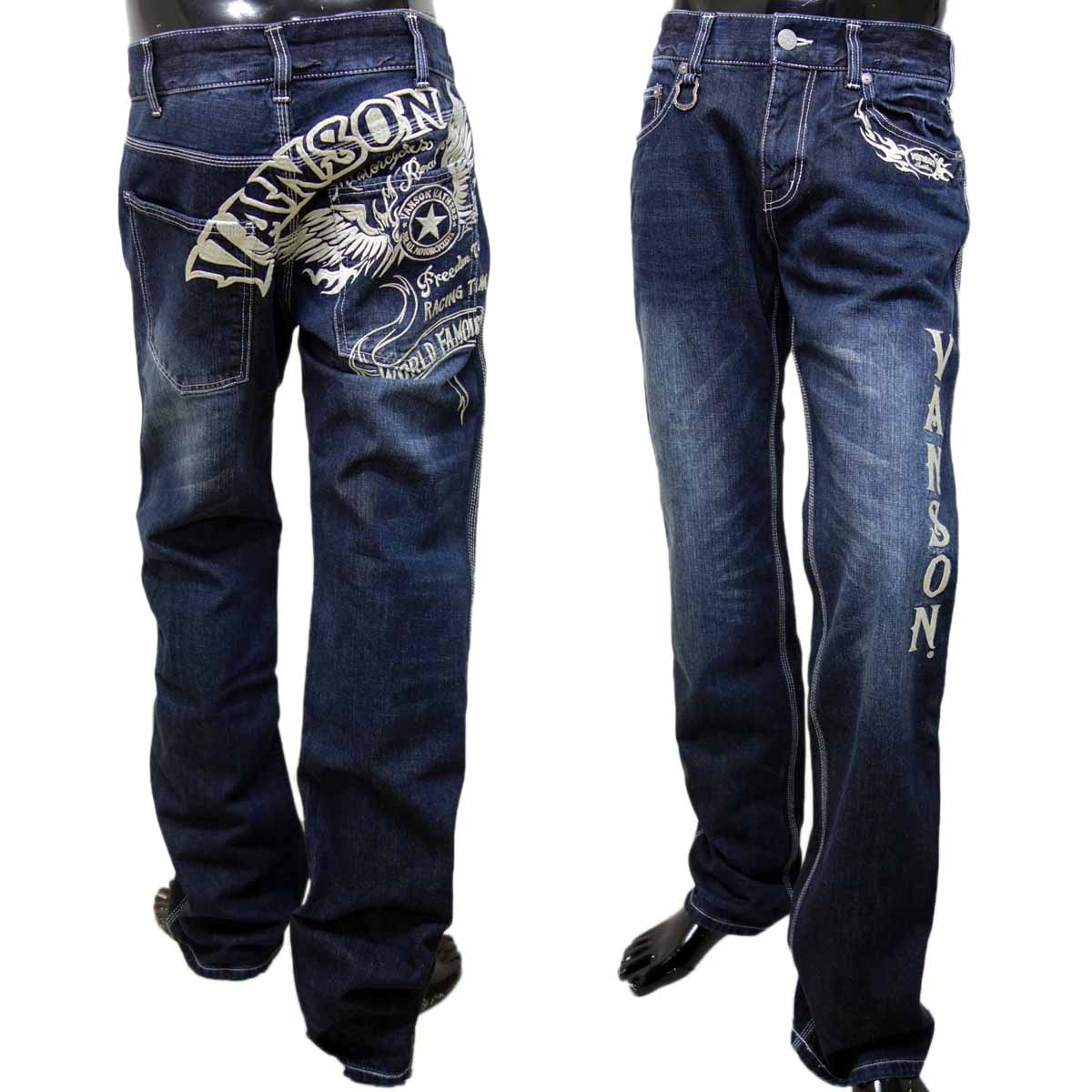【お買い物マラソン ポイント5倍】バンソン vanson ジーンズ デニム メンズ SP-B-29