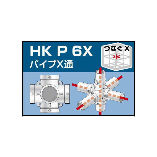 楽天市場】単管用パイプジョイント 平面取付金具 HKK1B 1個 単管