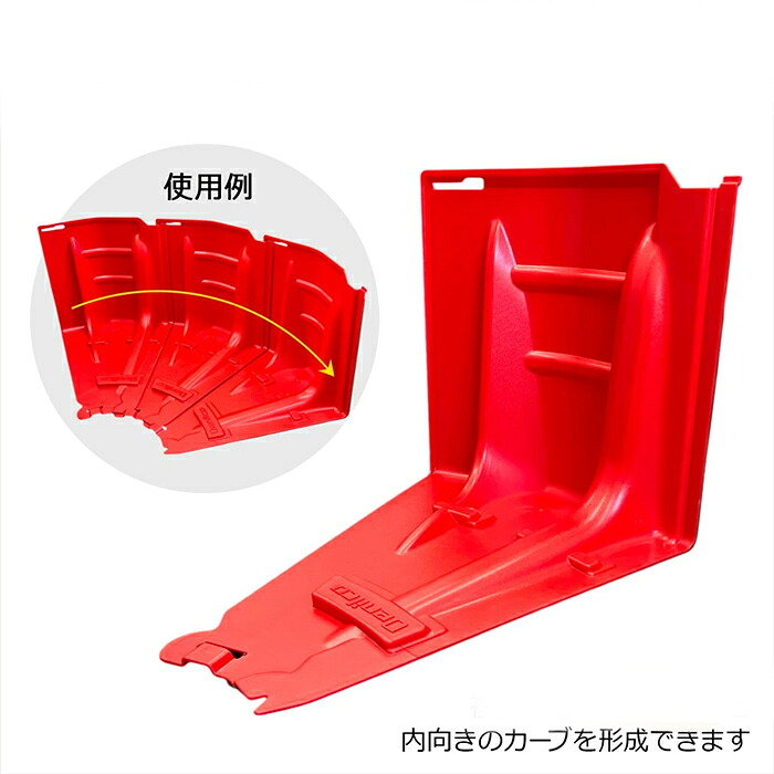 Stop Tap ストップタップ 樹脂製 止水板 inward 1枚 DN50 DZ50用内向きコーナー部品 小型軽量タイプ 入隅 本体は別売 簡単設置 重ねて収納可能 浸水を防ぐ パネル 防水板,樹脂,防水,浸水,水害,豪雨,台風,洪水,冠水,対策,ゲリラ豪雨,洪水,対策 防潮板 アジア地域向け改良