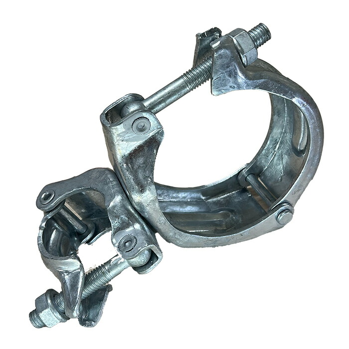 楽天市場】Φ102×Φ48.6専用クランプ 直交 電気めっき 10個セット 大口径