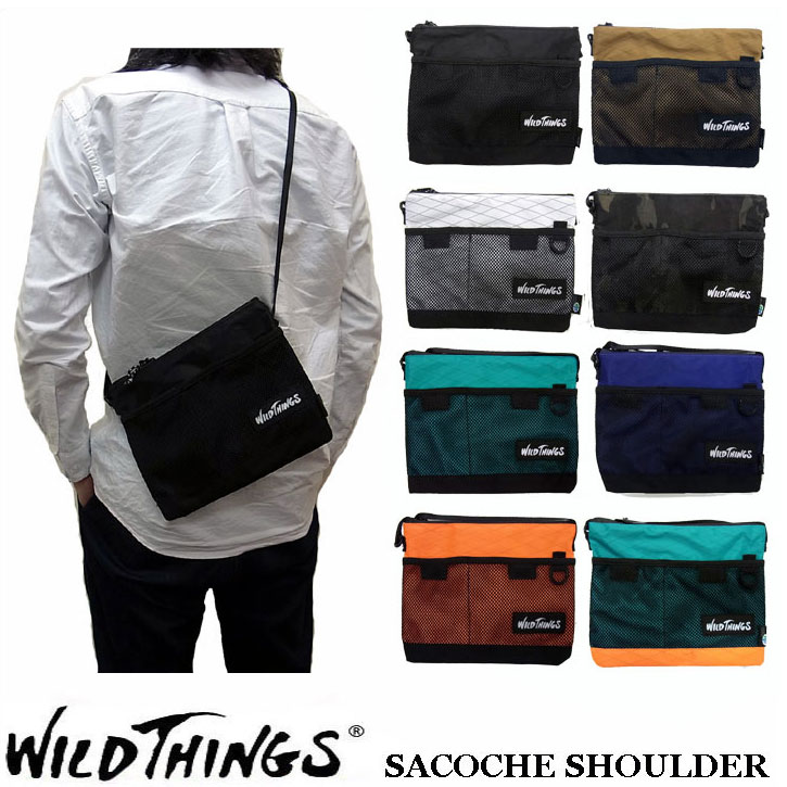 楽天市場 Wild Things Sacoche Shoulder ワイルドシングス サコッシュ ショルダー バッグ Wildthings Wt 380 0072 ｊｅｒｒｙｓ ｓｔｏｒｅ