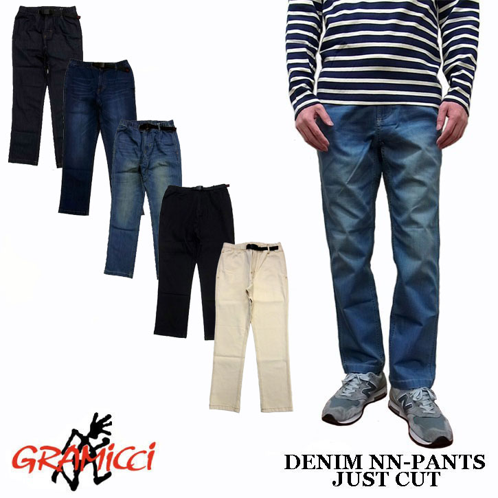 楽天市場 Gramicci Denim Nn Pants Just Cut 全5色 グラミチ デニム ストレッチ ニュー ナローパンツ 17 Dej ｊｅｒｒｙｓ ｓｔｏｒｅ