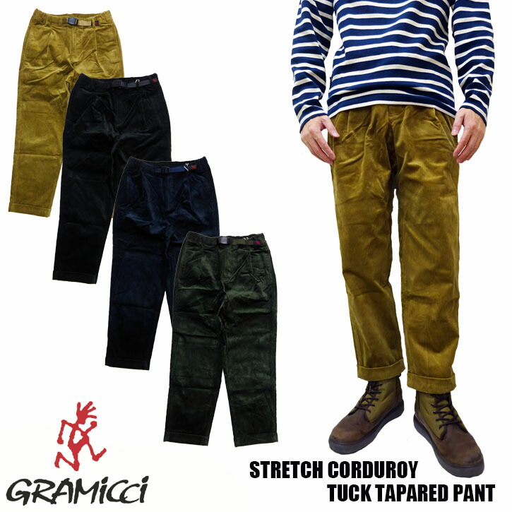 楽天市場】Gramicci STRETCH DENIM LOOSE TAPERED RIDGE PANT