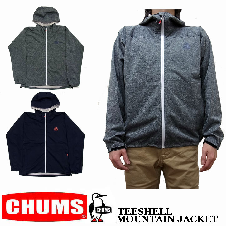 楽天市場】CHUMS TEESHELL MOUNTAIN JACKET 全8色 チャムス ティー