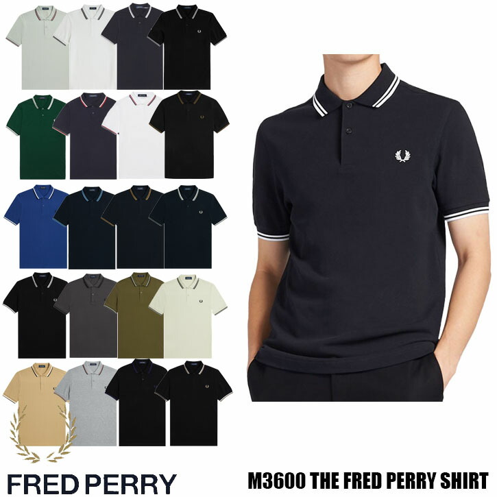 The Fred Perry Shirt - M3600／フレッドペリーポロシャツ