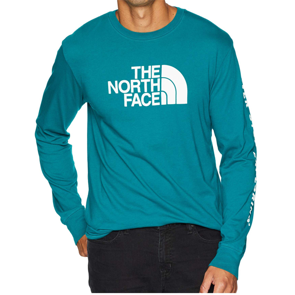 楽天市場 ノースフェイス 長袖tシャツ メンズ ハーフドーム ブルーグリーン T Shirt Tシャツ The North Face Men S Well Loved Half Dome T Shirt スウィートラグ