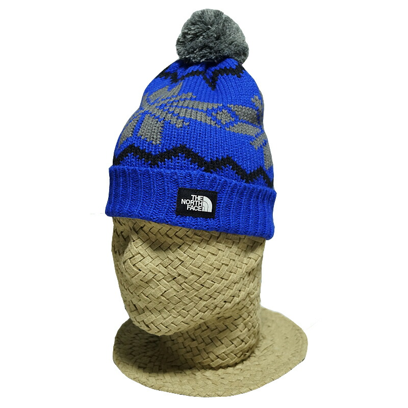 ノースフェイス ニット帽 メンズ レディース ボンボン フェア アイル ビーニー ブルー 男女兼用 The North Face Fair Isle Beanie Tnf Blue Tnf Medium Grey Heather Multi 送料無料 Almarkhiyagallery Com