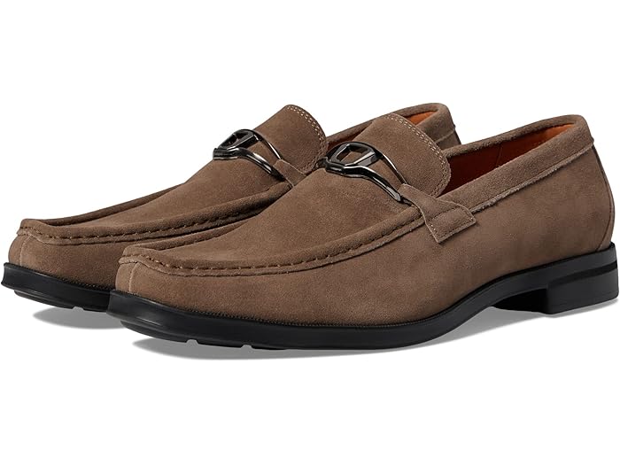 (取寄) ステイシー アダムス パラディアン モック トゥ スリッポン ローファー Stacy Adams Palladian Moc Toe Slip-On Loafer Fossil画像
