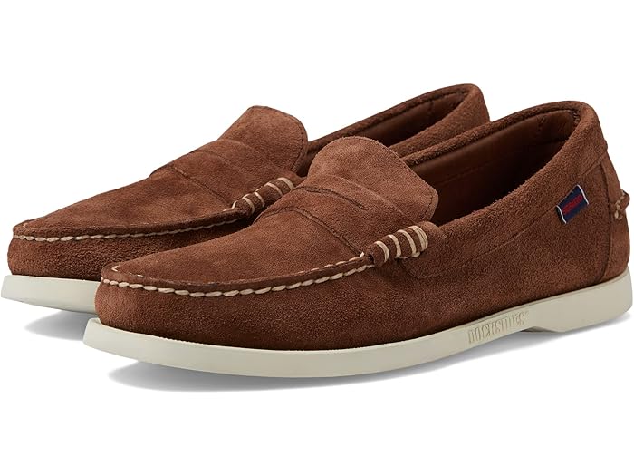 (取寄) セバゴ ダン ボート フレッシュ アウト Sebago Dan Boat Flesh Out Dark Brown/Brown Dark画像