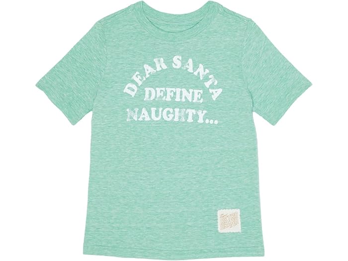 (取寄) オリジナルレトロブランド キッズ トライ-ブレンド ディア サンタ クルー ネック ティー (トドラー) The Original Retro Brand Kids Tri-Blend Dear Santa Crew Neck Tee (Toddler) Streaky Sprite画像