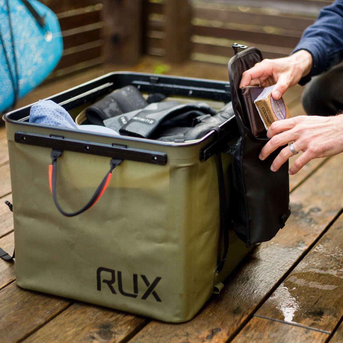 極細繊維クロス (取寄) ラックス 70L エッセンシャル セット Rux 70L Essentials Set Green | zenithsmart.com