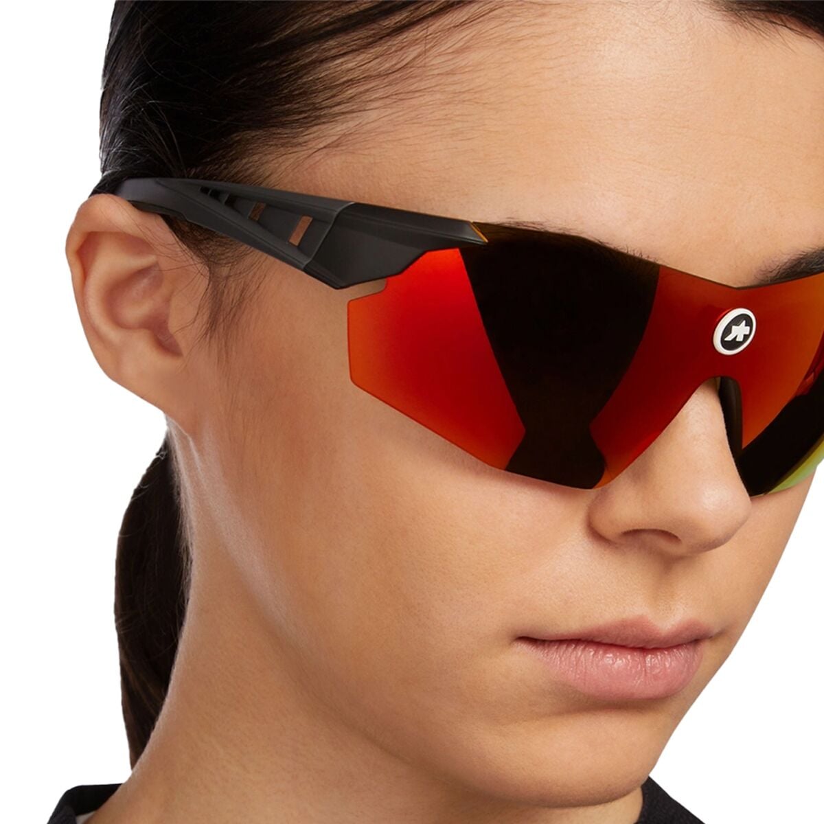 取寄) アソス スカラベ nationalRed Cycling Sunglasses サイクリング