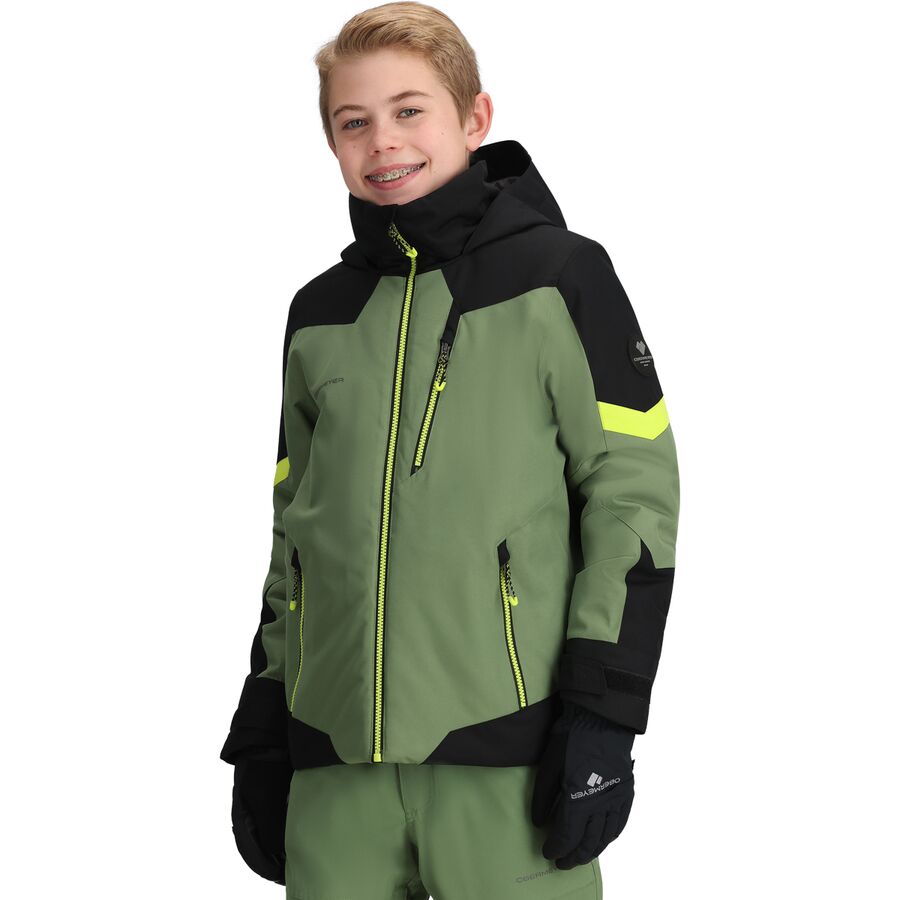 (取寄) オバマイヤー ボーイズ フリート ジャケット - ボーイズ Obermeyer boys Fleet Jacket - Boys' Ski Thyme画像