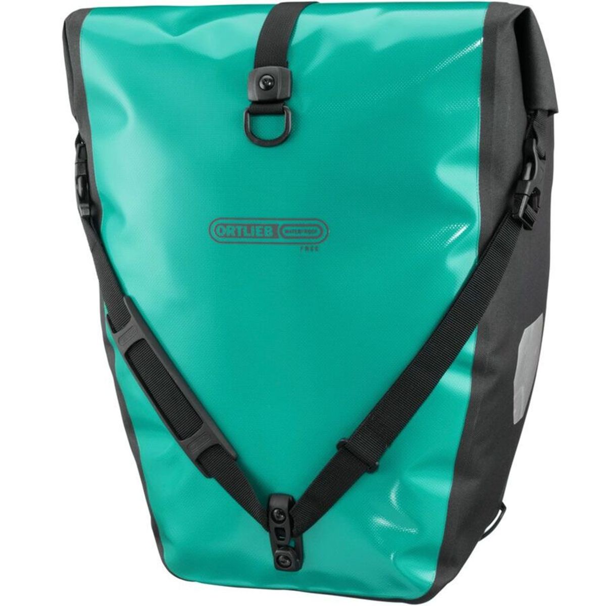 (取寄) オルトリーブ バック-ローラー フリー パニエ - ペア Ortlieb Back-Roller Free Panniers - Pair Lagoon/Black画像