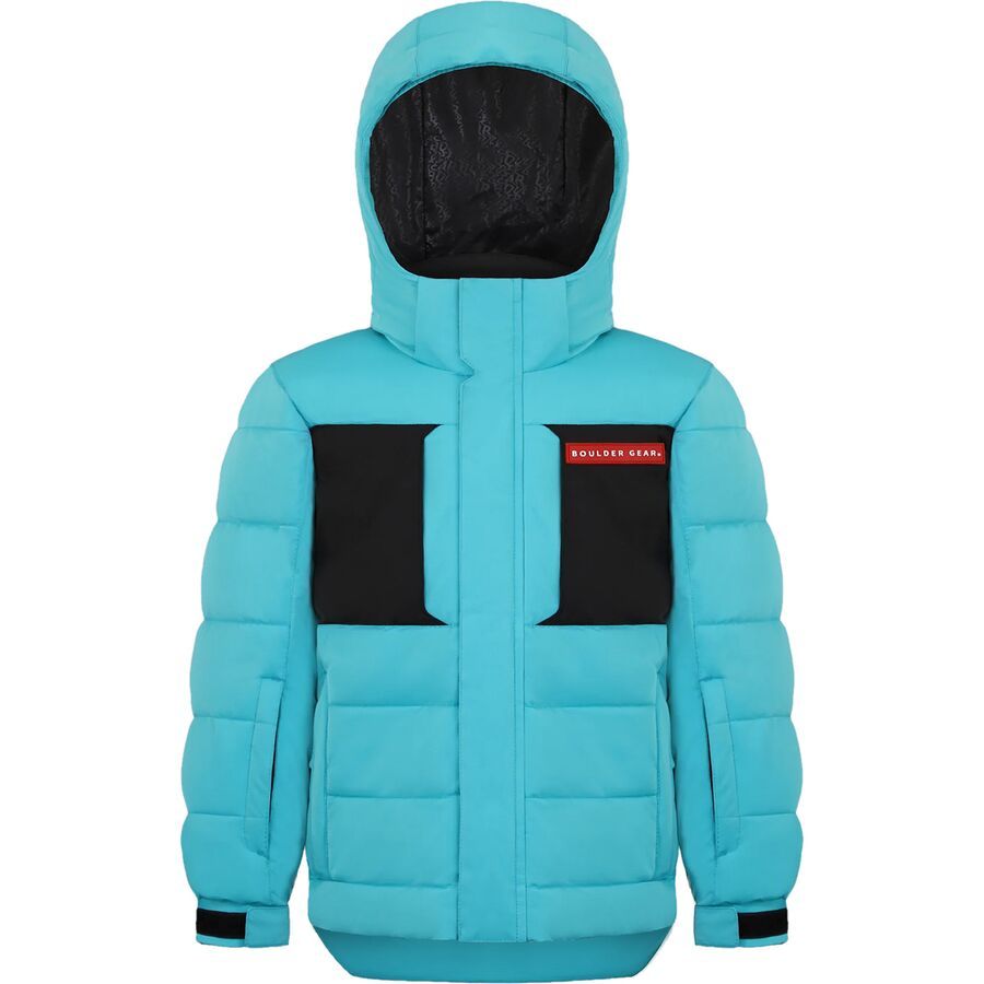 (取寄) ボルダーギア ボーイズ ボーイズ ケイン ジャケット - ボーイズ Boulder Gear boys Boys Cane Jacket - Boys' Blue Turq画像