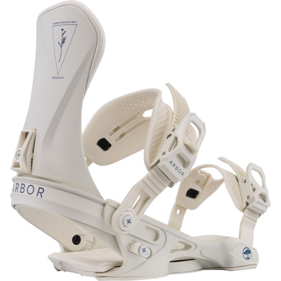 (取寄) アーバー レディース セコイア スノーボード バインディング - - ウィメンズ Arbor women Sequoia Snowboard Binding - 2026 - Women's Marshmallow