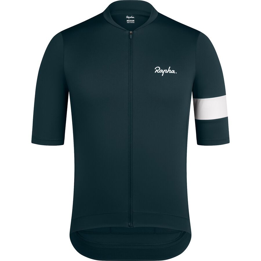 (取寄) ラファ メンズ コア ジャージ - メンズ Rapha men Core Jersey - Men's Forest Green/White