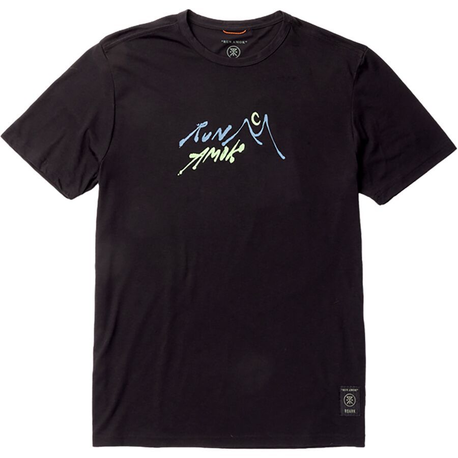 (取寄) ロアーク メンズ マティス コア ショートスリーブ T-シャツ - メンズ Roark men Mathis Core Short-Sleeve T-Shirt - Men's Black Fjord