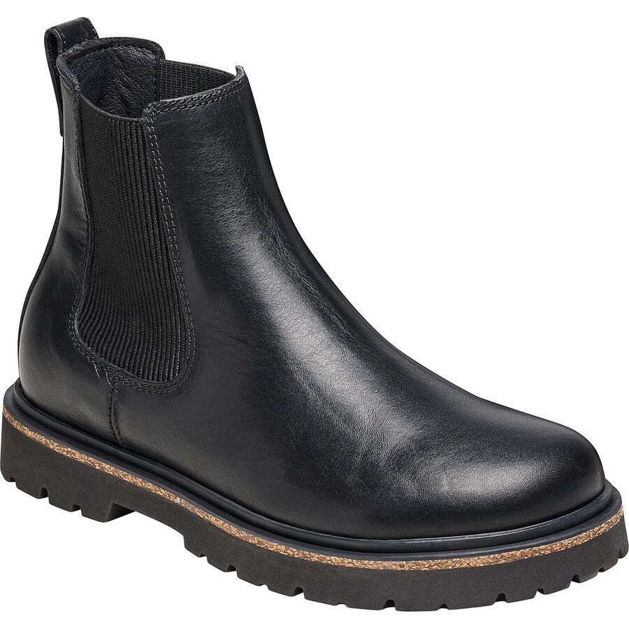 (取寄) ビルケンシュトック レディース ハイウッド ディープ ブルー ブーツ - ウィメンズ Birkenstock women Highwood Deep Blue Boot - Women's Black Leather