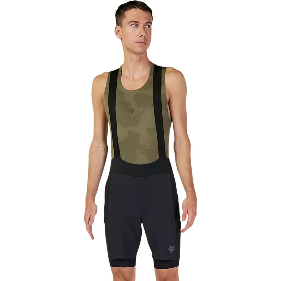 (取寄) フォックスレーシング メンズ フレックスエアー アセント カーゴ ビブ - メンズ Fox Racing men Flexair Ascent Cargo Bib - Men's Black2
