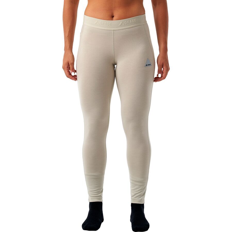 (取寄) オラージュ レディース エーデルワイス ヘビー ベース レイヤー パンツ - ウィメンズ Orage women Edelweiss Heavy Base Layer Pant - Women's Dark Birch