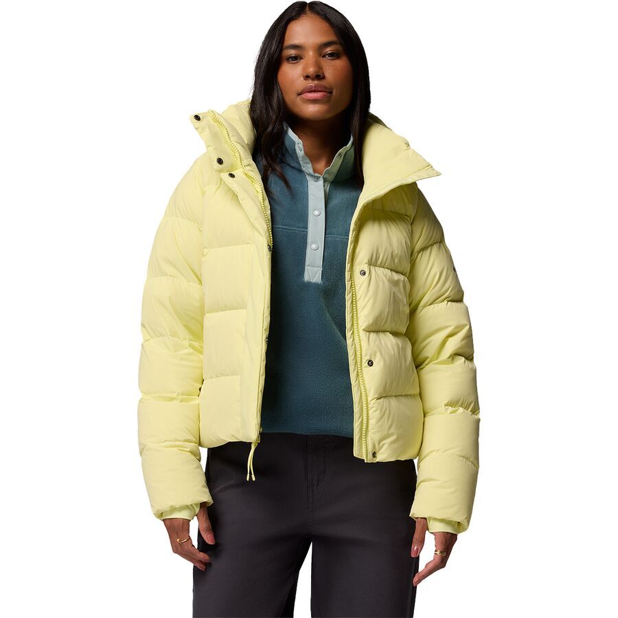 (取寄) コロンビア レディース アメーズ パフ フーデット ジャケット - ウィメンズ Columbia women Amaze Puff Hooded Jacket - Women's Citron Haze