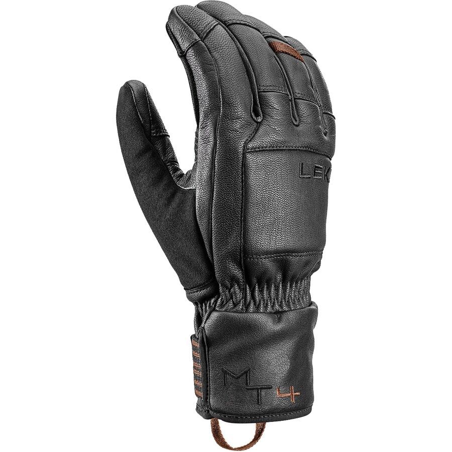 (取寄) レキ モンテラ プライム グローブ LEKI Montera Prime Glove Black/Dark Brown