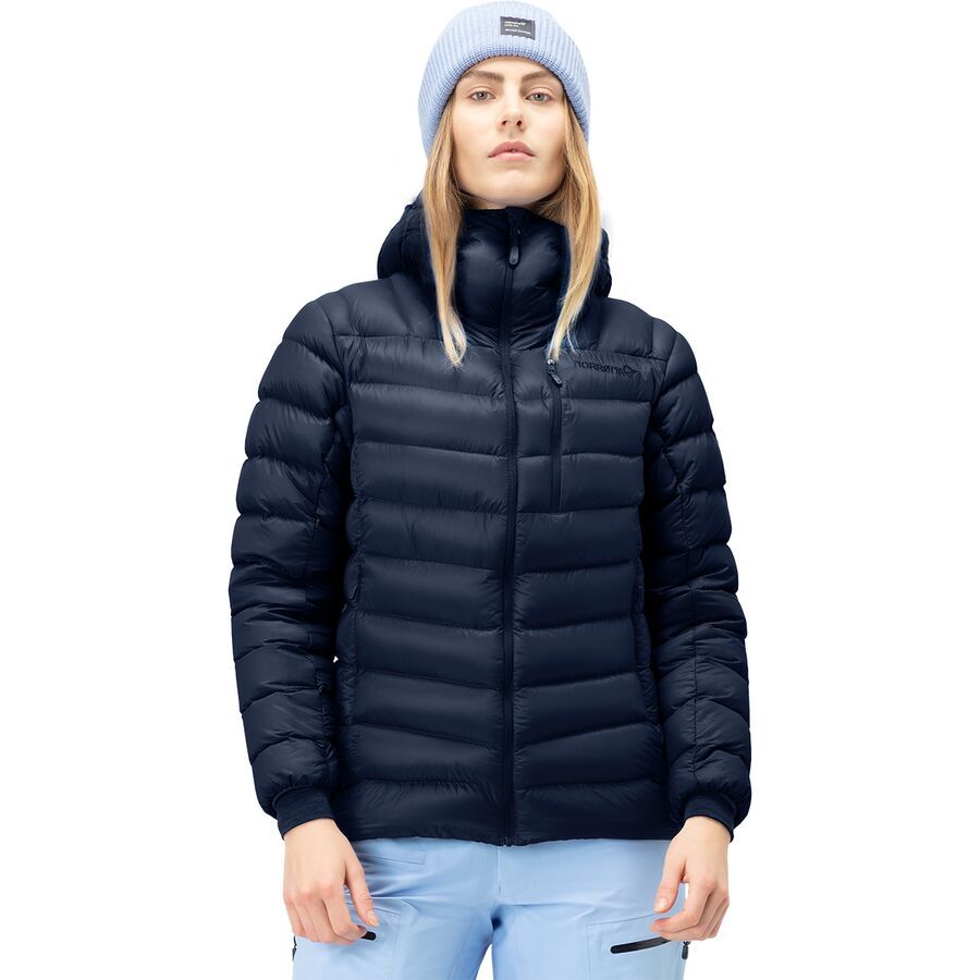 (取寄) ノローナ レディース リンゲン ダウン850 フーデット ジャケット - ウィメンズ Norrona women Lyngen Down850 Hooded Jacket - Women's Indigo Night