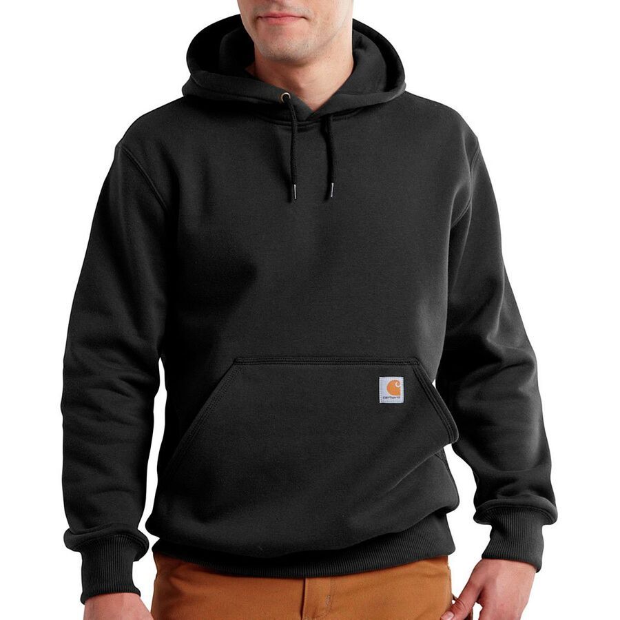 (取寄) カーハート メンズ レイン ディフェンダー パクストン ヘビーウェイト プルオーバー ブーディ - メンズ Carhartt men Rain Defender Paxton Heavyweight Pullover Hoodie - Men's Black