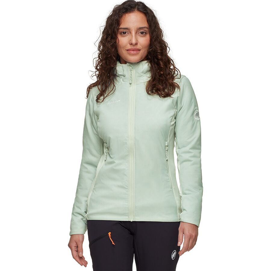 (取寄) マムート レディース ライム エアー イン ハイブリット フーデット ジャケット - ウィメンズ Mammut women Rime Air IN Hybrid Hooded Jacket - Women's Silver Sage 43,422円