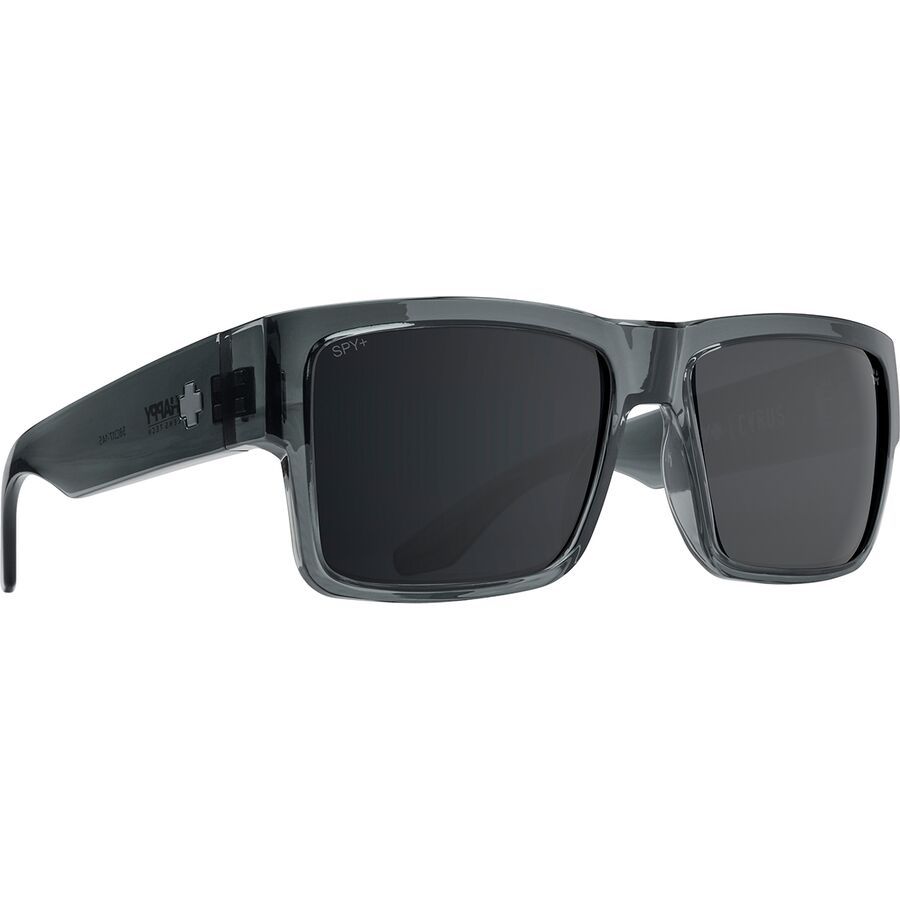 (取寄) スパイ サイラス サングラス Spy Cyrus Sunglasses Translucent Gunmtl Happy Gry/Gunmtl Spct Mirror
