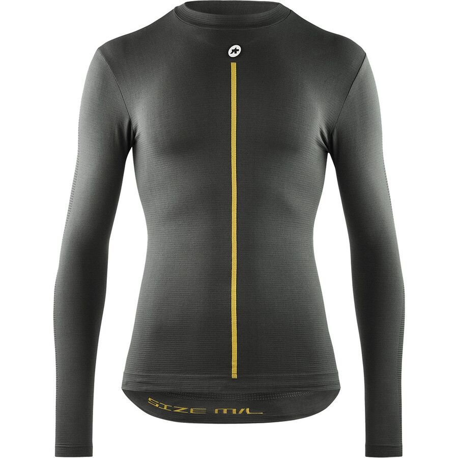 (取寄) アソス メンズ スプリング フォール ロング-スローブ スキン レイヤー P1 - メンズ Assos men Spring Fall Long-Sleeve Skin Layer P1 - Men's Anthracite Grey