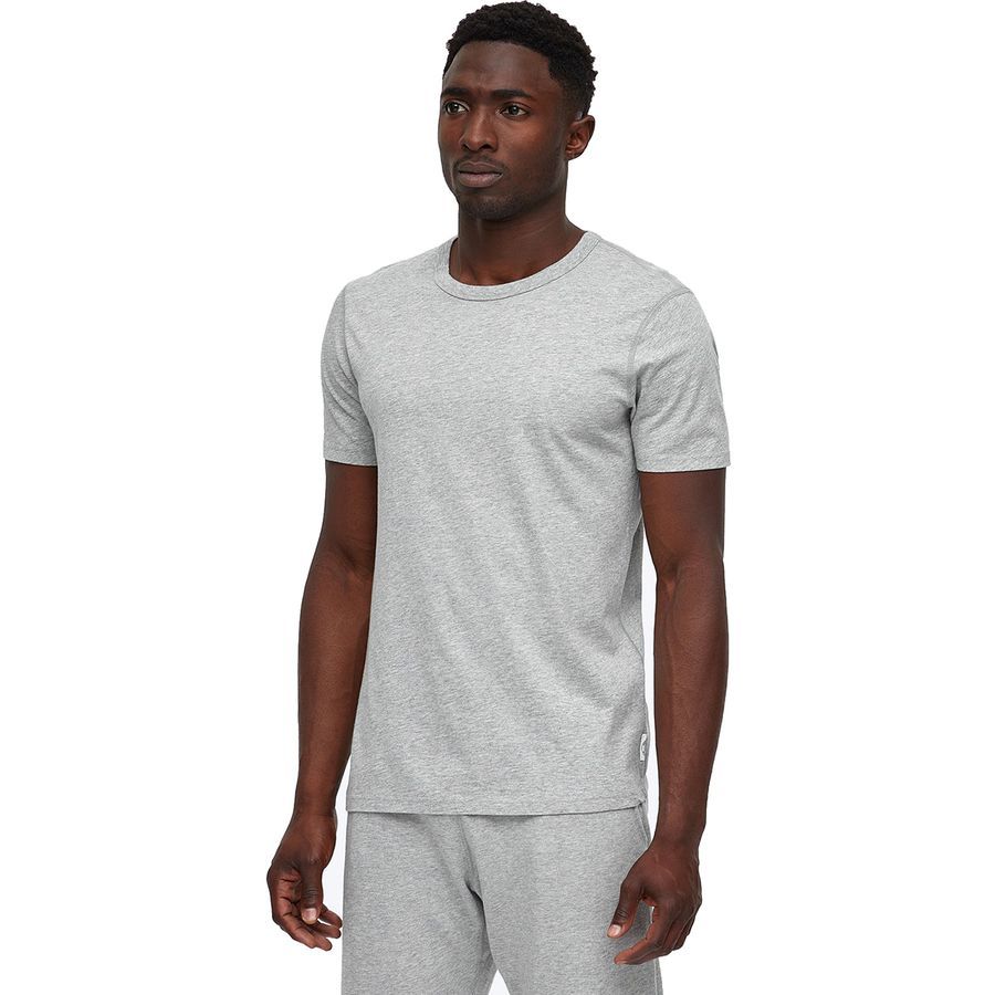 (取寄) レイニングチャンプ メンズ クルーネック ショートスリーブ T-シャツ - メンズ Reigning Champ men Crewneck Short-Sleeve T-Shirt - Men's Heather Grey