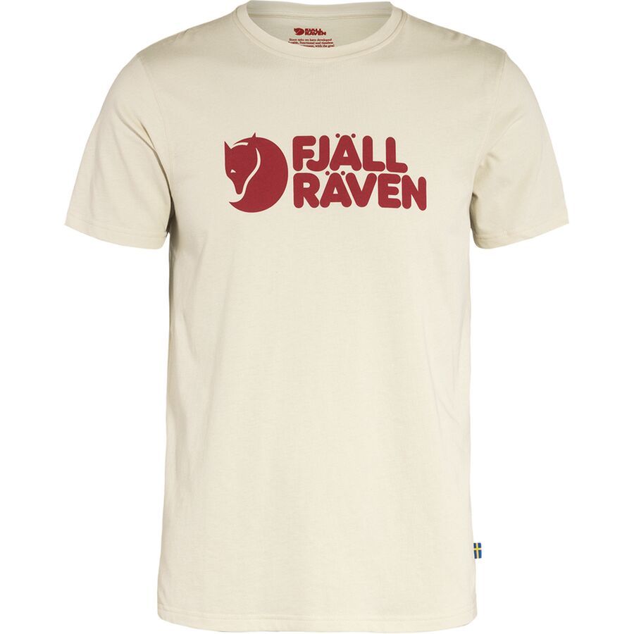 (取寄) フェールラーベン メンズ ロゴ T-シャツ - メンズ Fjallraven men Logo T-Shirt - Men's Chalk White