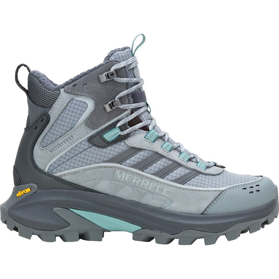 (取寄) メレル レディース モアブ スピード 2 サーモ ミッド Wp ブーツ - ウィメンズ Merrell women Moab Speed 2 Thermo Mid WP Boot - Women's Monument