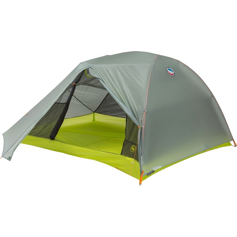 (取寄) ビッグアグネス タイガー ウォール UL2 テント: 2-パーソン 3-シーズン Big Agnes Tiger Wall UL2 Tent: 2-Person 3-Season Mercury/Evening Primrose