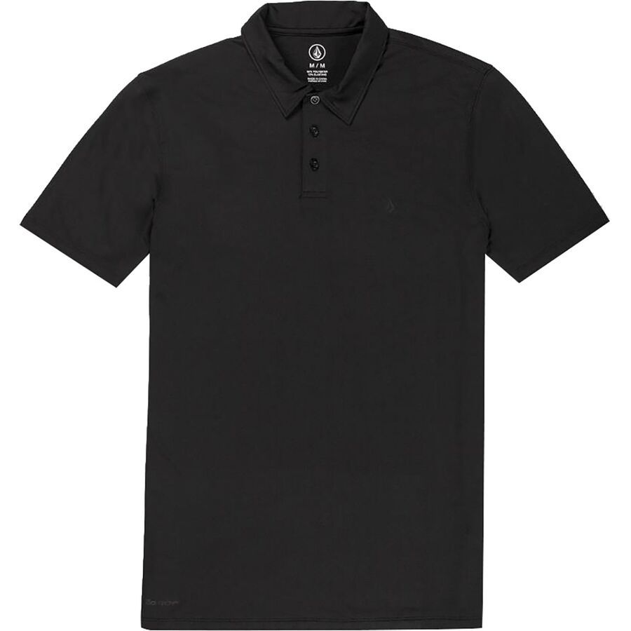 (取寄) ボルコム メンズ ハザード プロ ポロ シャツ - メンズ Volcom men Hazard Pro Polo Shirt - Men's Black