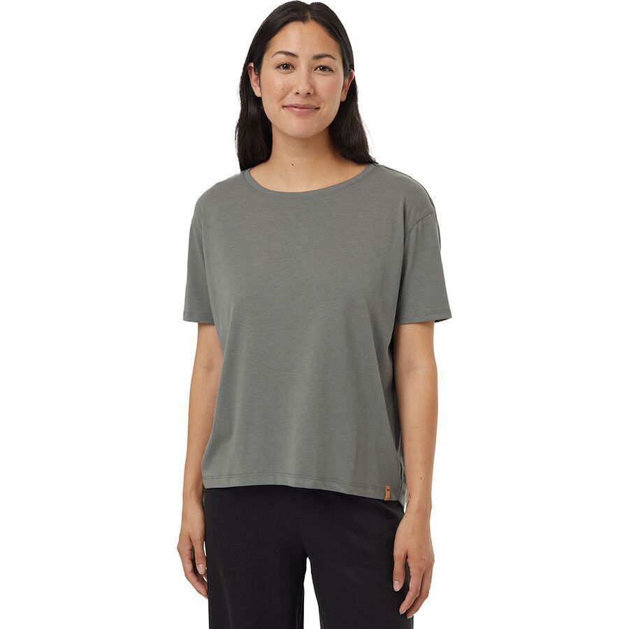 (取寄) テンツリー レディース プラトー T-シャツ - ウィメンズ Tentree women Plateau T-Shirt - Women's Mineral