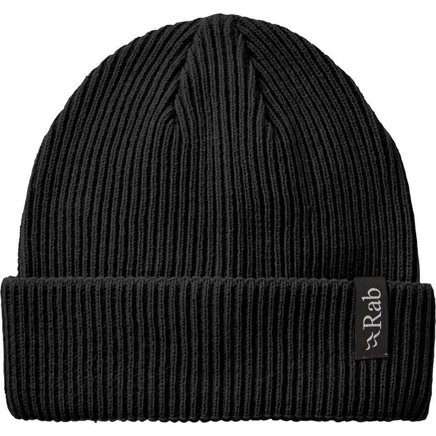 (取寄) ラブ ペリミター ロールド ビーニー Rab Perimeter Rolled Beanie Black