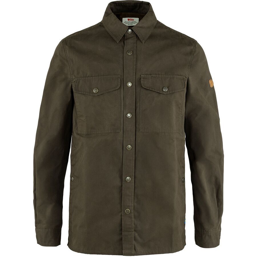 (取寄) フェールラーベン メンズ シンギ オーバーシャツ - メンズ Fjallraven men Singi Overshirt - Men's Dark Olive