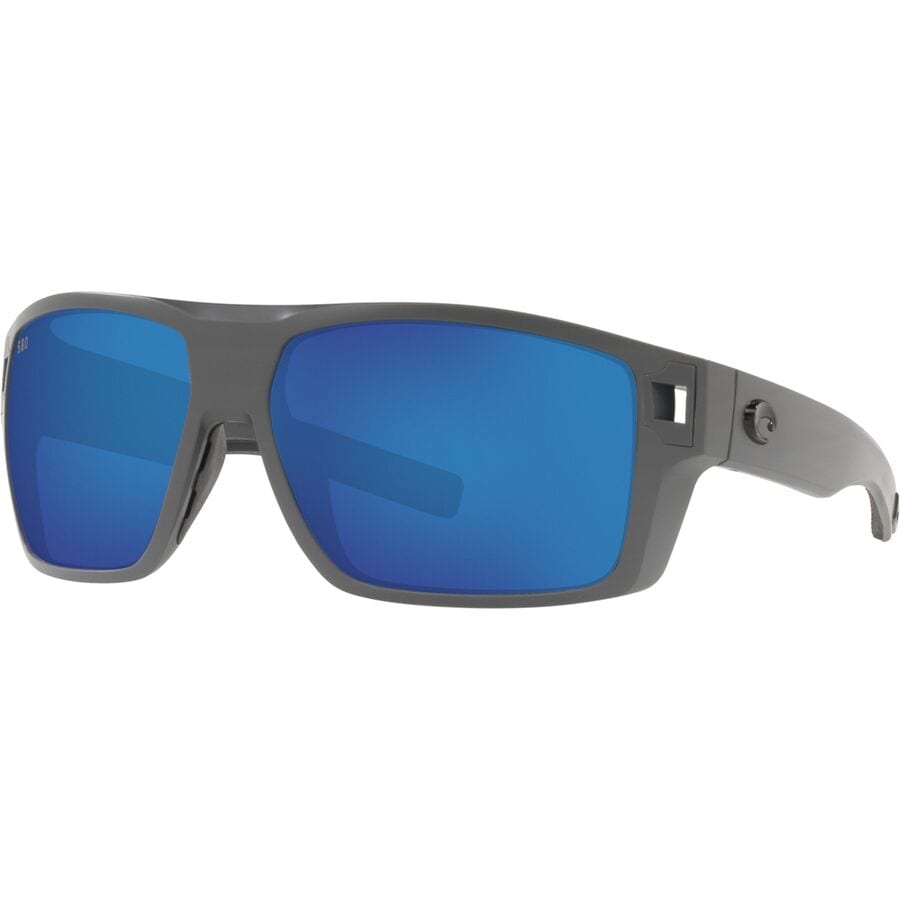 予約 取寄 コスタ ディエゴ 580G ポーラライズド サングラス Costa Diego Polarized Sunglasses Matte  Gray Blue Mirror
