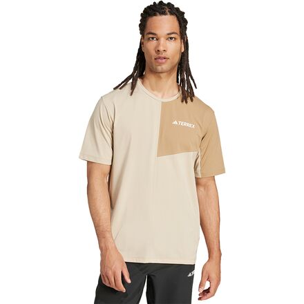 (取寄) アディダステレックス メンズ マルチ T-シャツ - メンズ Adidas TERREX men Multi T-Shirt - Men's Savannah