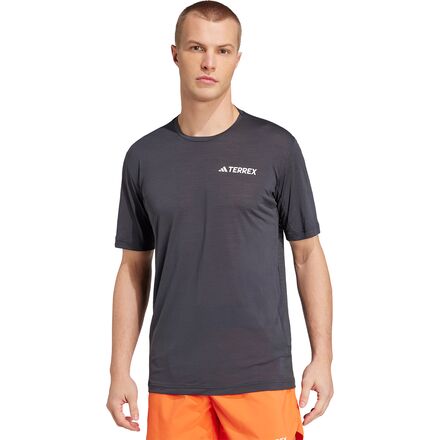 (取寄) アディダステレックス メンズ エクスペリア T-シャツ - メンズ Adidas TERREX men Xperior T-Shirt - Men's Carbon｜ジェットラグ店