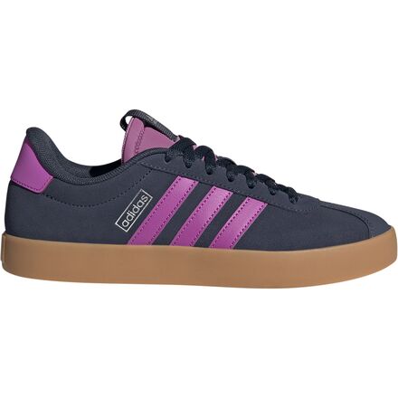 (取寄) アディダス レディース Vl コート 3.0 シューズ - ウィメンズ Adidas women VL Court 3.0 Shoe - Women's Shadow Navy/Purple Burst/Silver Metallic