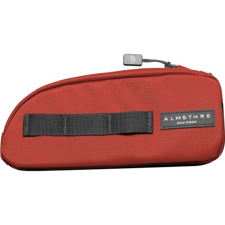(取寄) アルムストレ トップ チューブ バッグ ALMSTHRE Top Tube Bag Rust Red