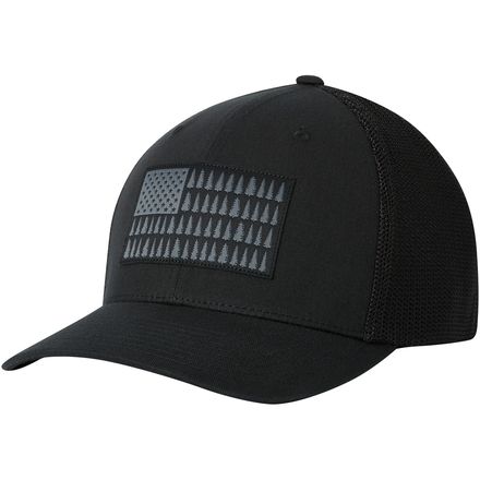 (取寄) コロンビア メッシュ ツリー フロッグ トラッカー ハット Columbia Mesh Tree Flag Trucker Hat Black｜ジェットラグ店