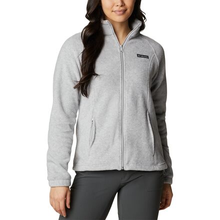 (取寄) コロンビア レディース ベントン スプリングス フル-ジップ フリース ジャケット - ウィメンズ Columbia women Benton Springs Full-Zip Fleece Jacket - Women's Cirrus Grey Heather