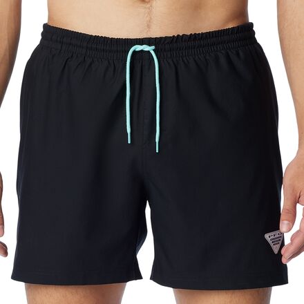 (取寄) コロンビア メンズ パフォーマンス フィッシング ギア ランブラー 6インチ スイム ショート - メンズ Columbia men PFG Rambler 6in Swim Short - Men's Black